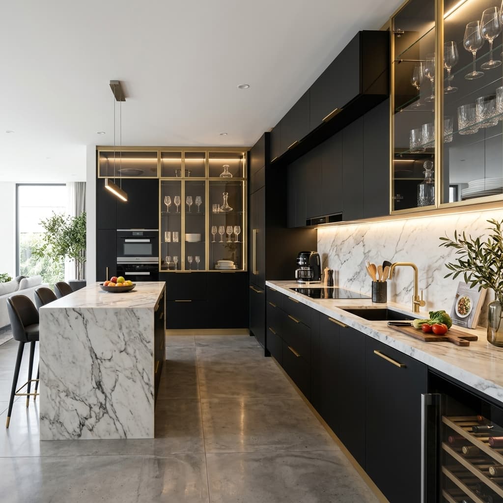 Elite Decor modular kitchen